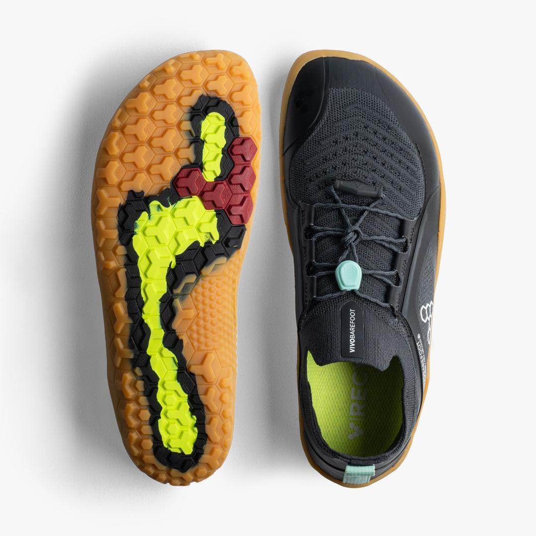 Vivobarefoot Primus Trail Knit FG Mens Graphite/Gum - Image 4
