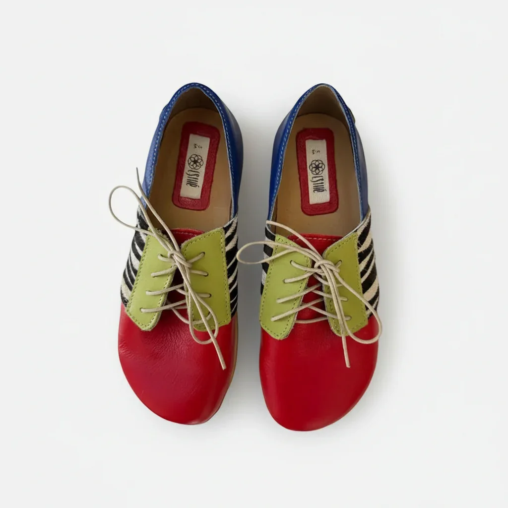 Esthe Barefoot Stichdown Womens Gizelle Red - Image 3