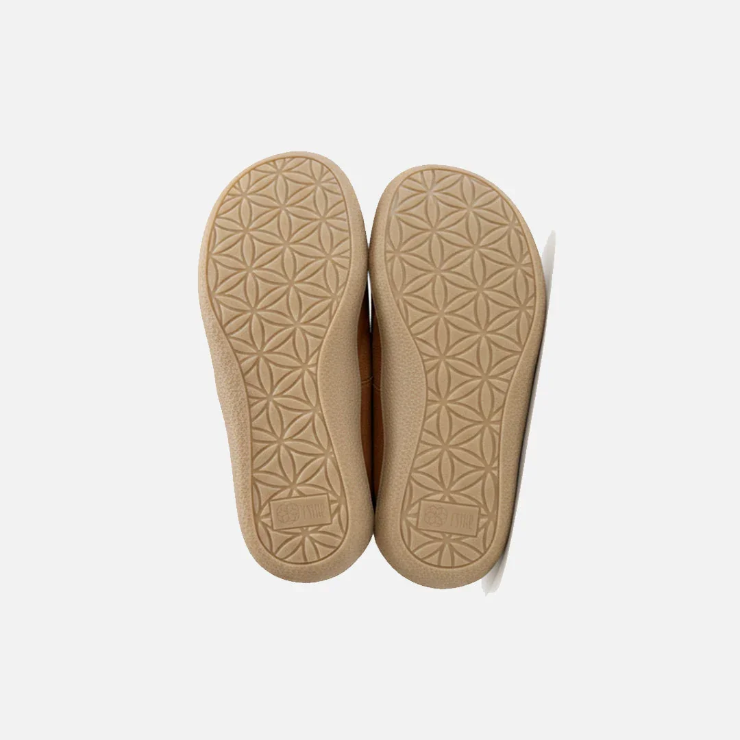 Esthe Wing Tip Unisex Barefoot Sneaker Matt Brown - Image 6