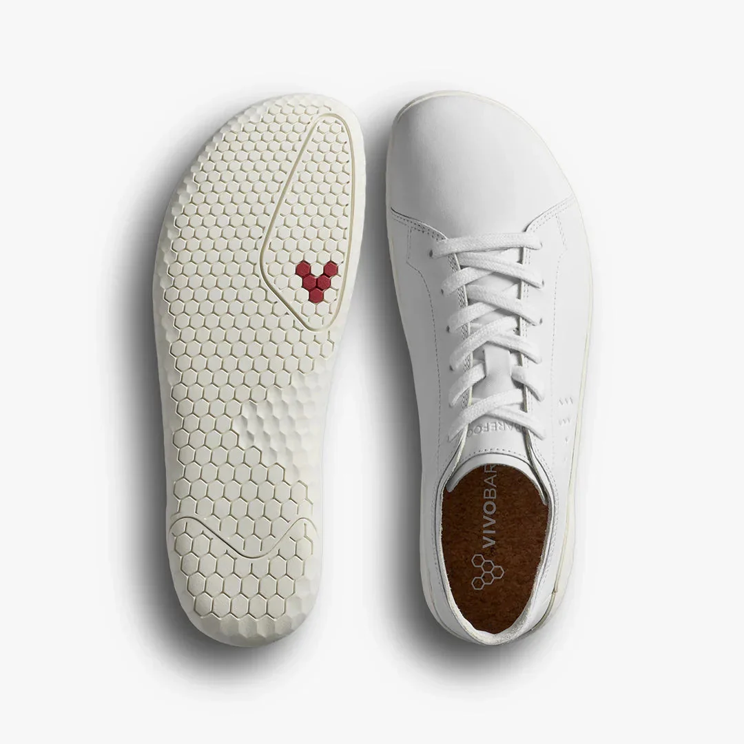Vivobarefoot Geo Court IV Womens Bright White - Image 4