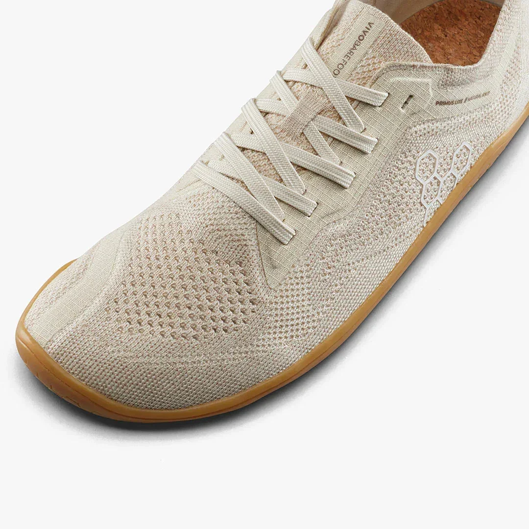 Vivobarefoot Primus Lite Knit Natural Womens Coconut - Image 6
