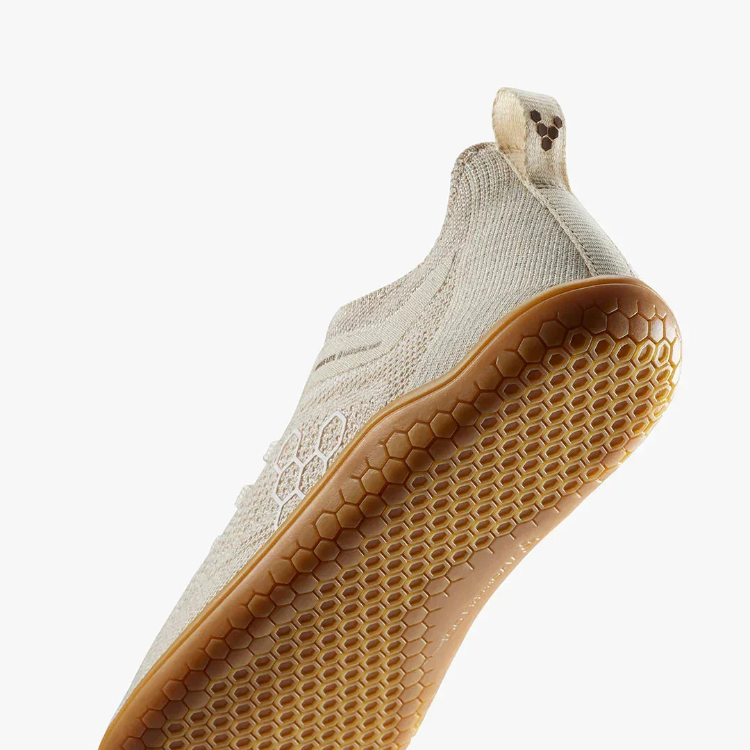 Vivobarefoot Primus Lite Knit Natural Womens Coconut - Image 7