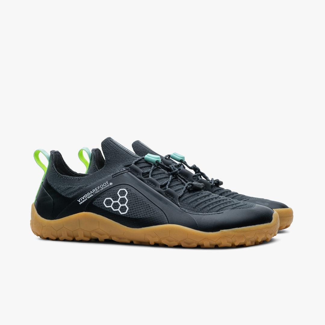 Vivobarefoot Primus Trail Knit FG Womens Graphite/Gum - Image 3